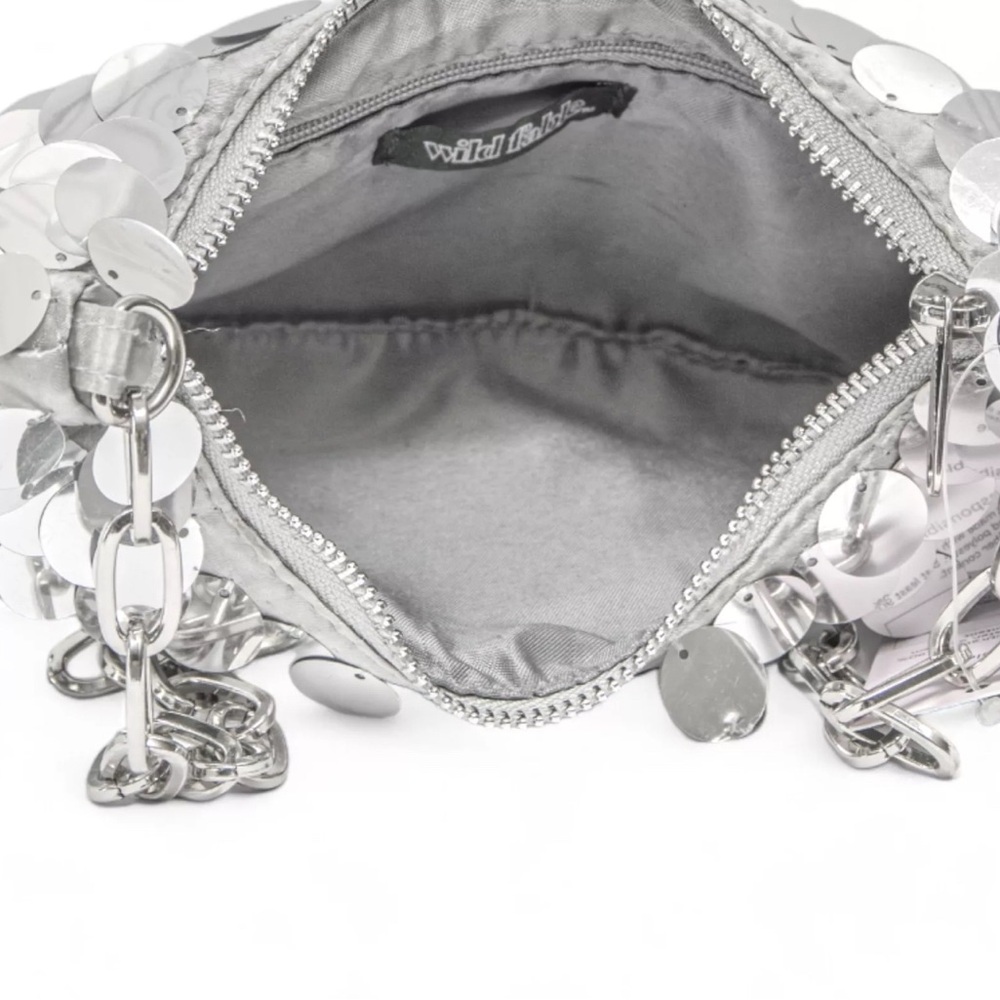 Silver Chain Shoulder Bag - Picture 6 of 6